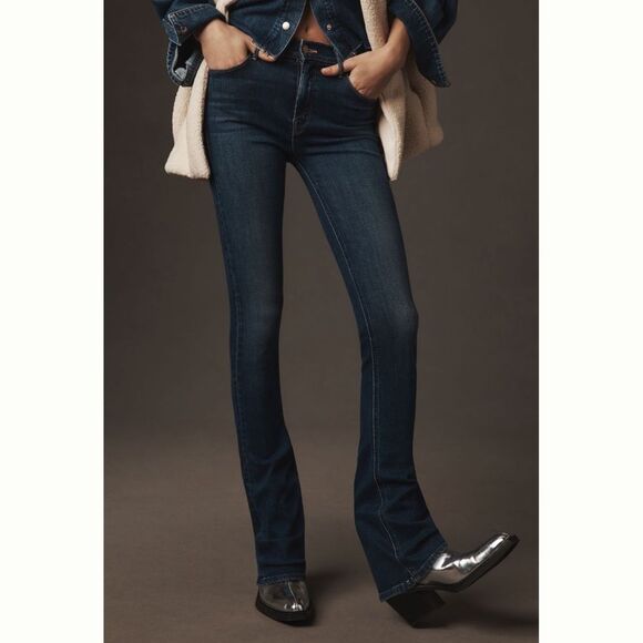 Mother Runaway Mid-Rise Mini Bootcut Jeans - Picture 1 of 9